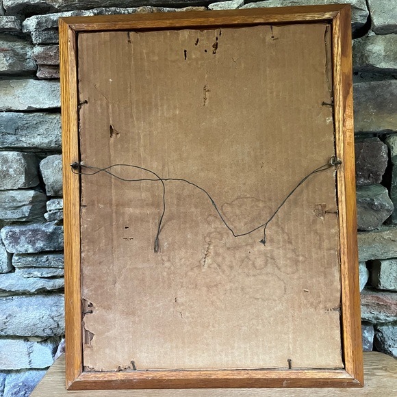 VTG Jesus Paint by Numbers Shepherd Sheep Christian Art Religious Painting Boho - Picture 4 of 4